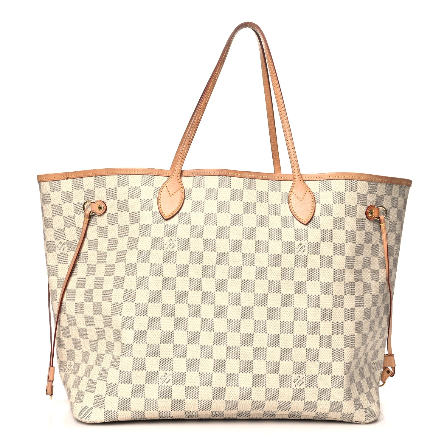 Louis Vuitton Damier Azur Neo Neverfull GM Rose Ballerine 1 of 11