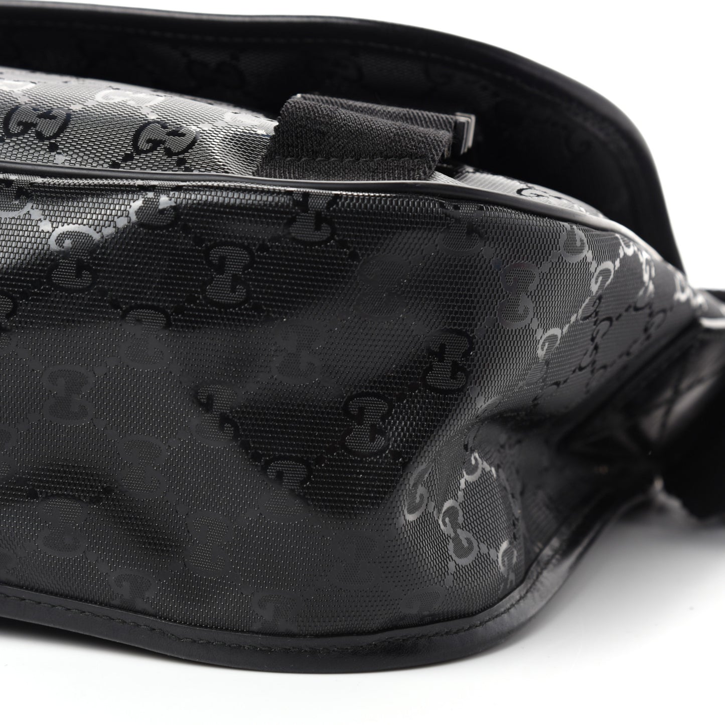 Imprime Monogram Medium Messenger Bag Black