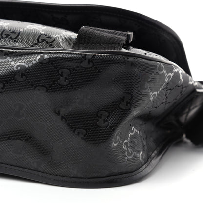 Gucci Imprime Monogram Medium Messenger Bag Black 9 of 10