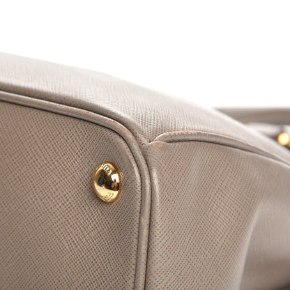 Prada Saffiano Medium Galleria Double Zip Tote Argilla 15 of 15