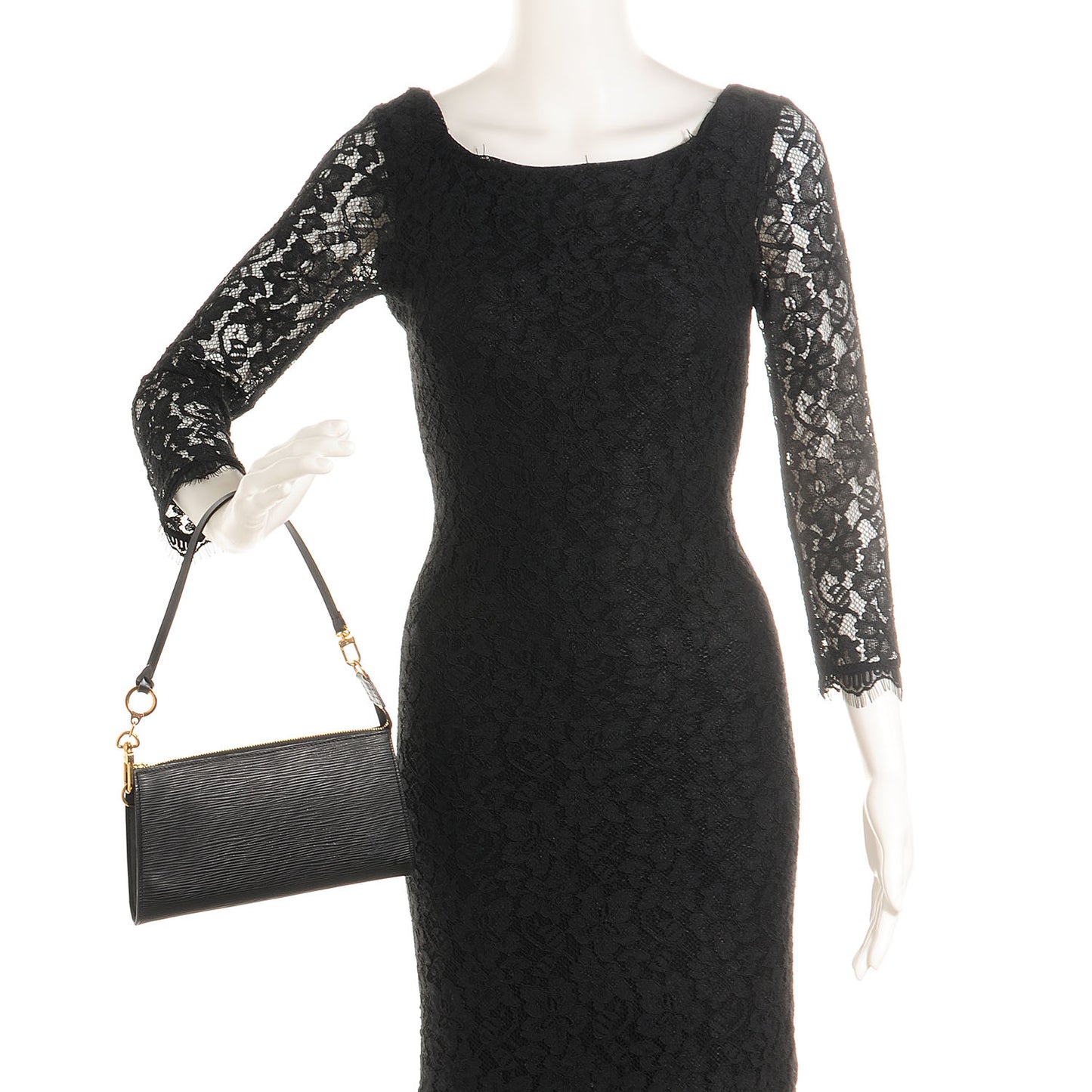 Epi Pochette Accessories 21 Black