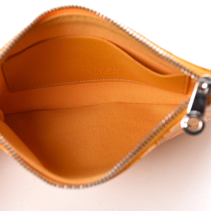 Goyard Goyardine Mini Senat Pochette Yellow 5 of 6