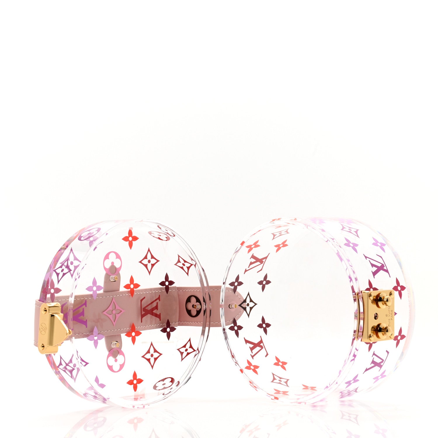 Louis Vuitton Transparent Plexiglass Box Scott Rose Ballerine 4 of 6