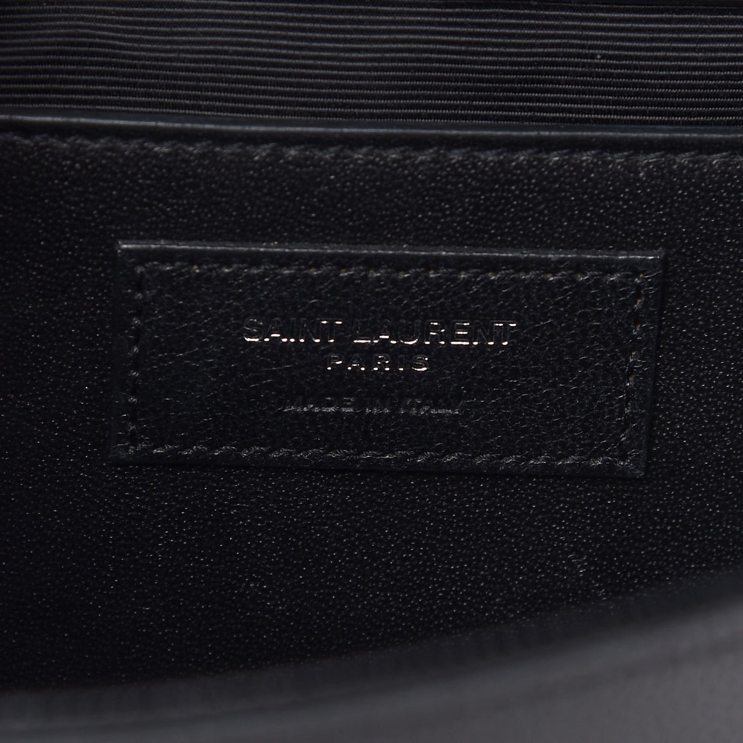 Grain De Poudre Medium Classic Monogram Kate Satchel Black