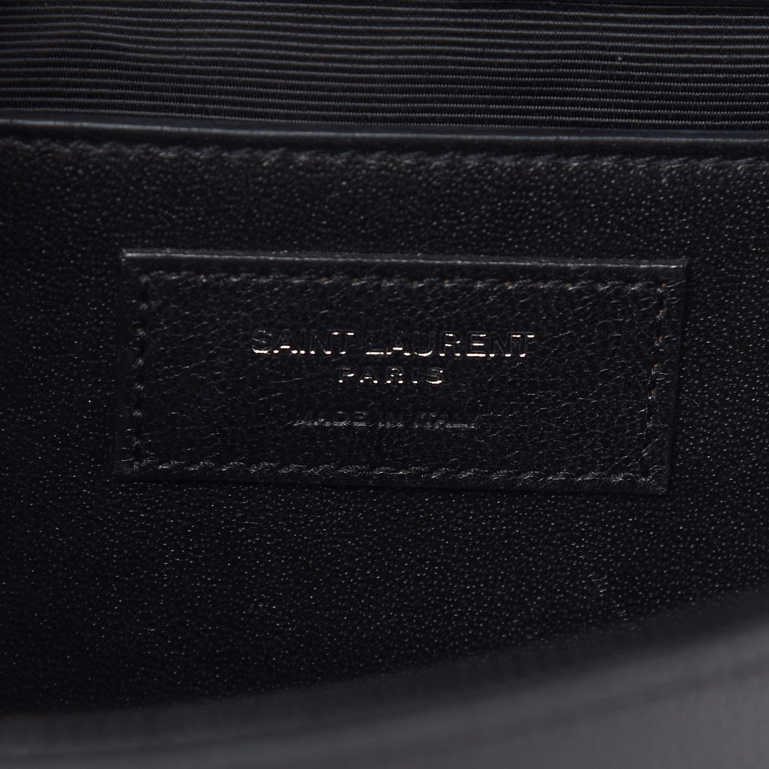 Saint Laurent Grain De Poudre Medium Classic Monogram Kate Satchel Black 5 of 7