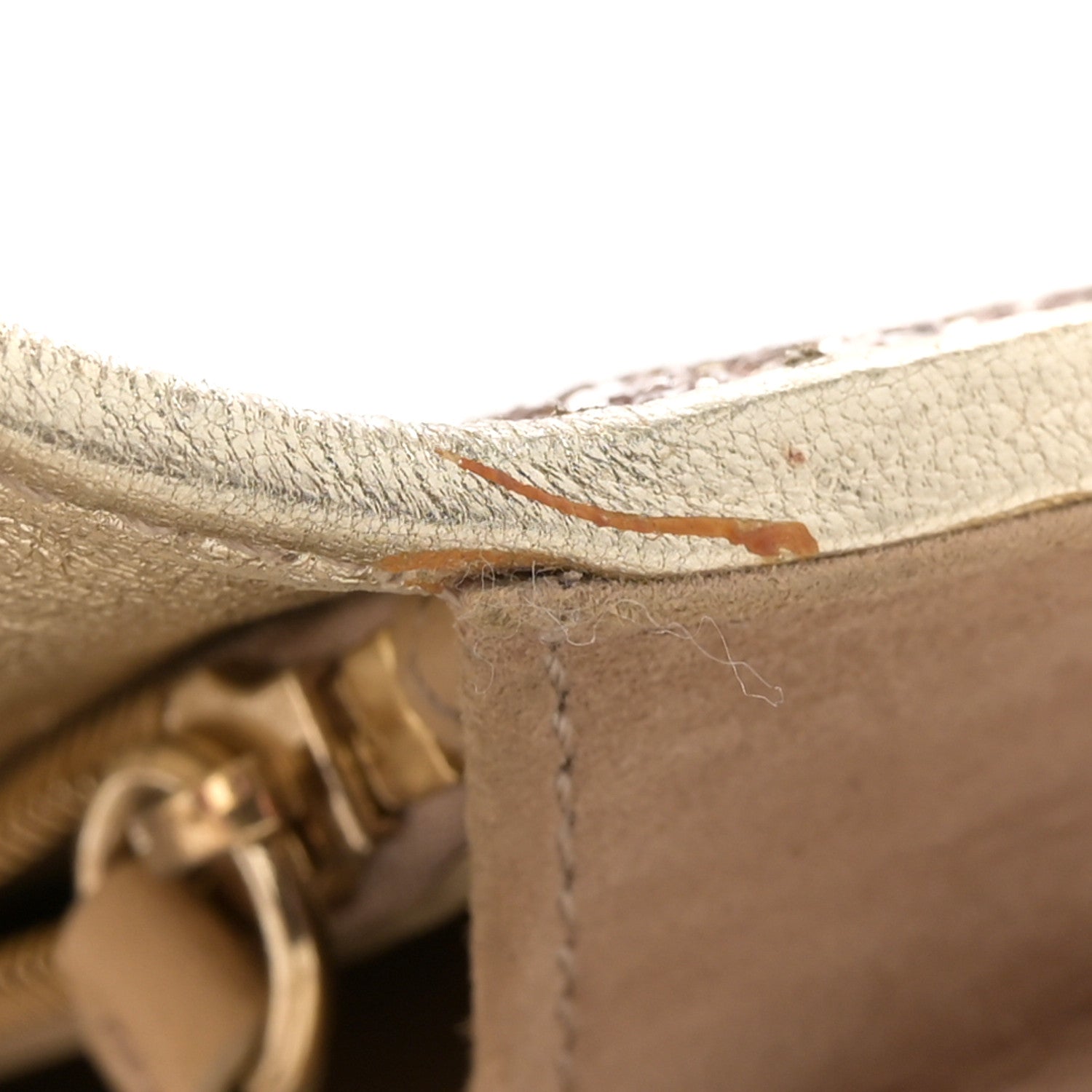 Jimmy Choo Glitter Clutch Gold 11 of 11