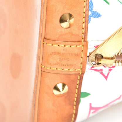 Louis Vuitton Monogram Multicolor Alma White 7 of 13