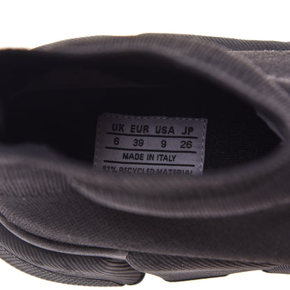 Balenciaga Neoprene Knit Logo Womens Speed Sneakers 39 Black 6 of 8