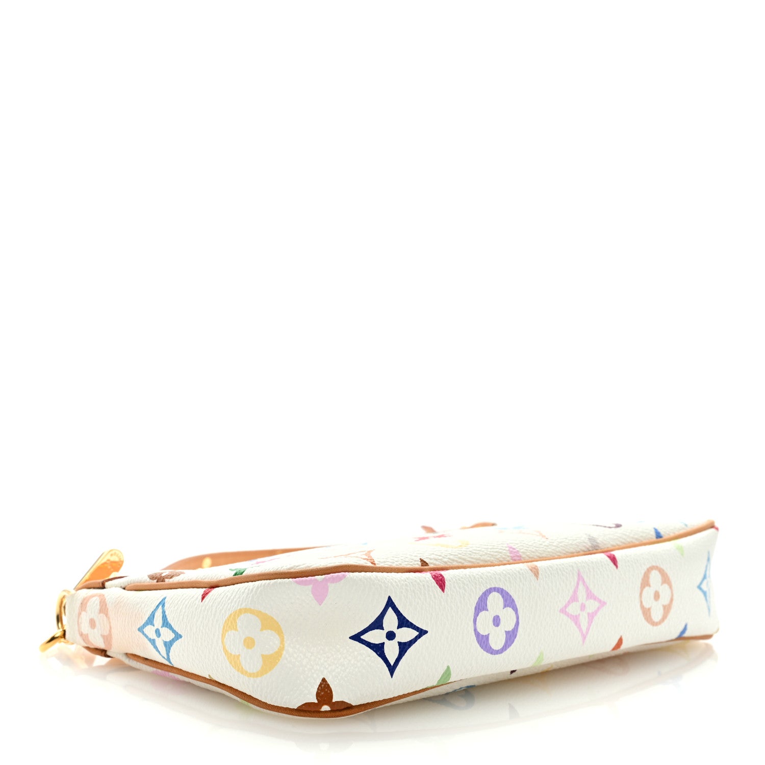 Louis Vuitton Monogram Multicolor Pochette Accessories White 4 of 8