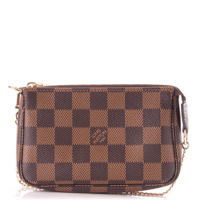 Louis Vuitton Damier Ebene Mini Pochette Accessories 1 of 6