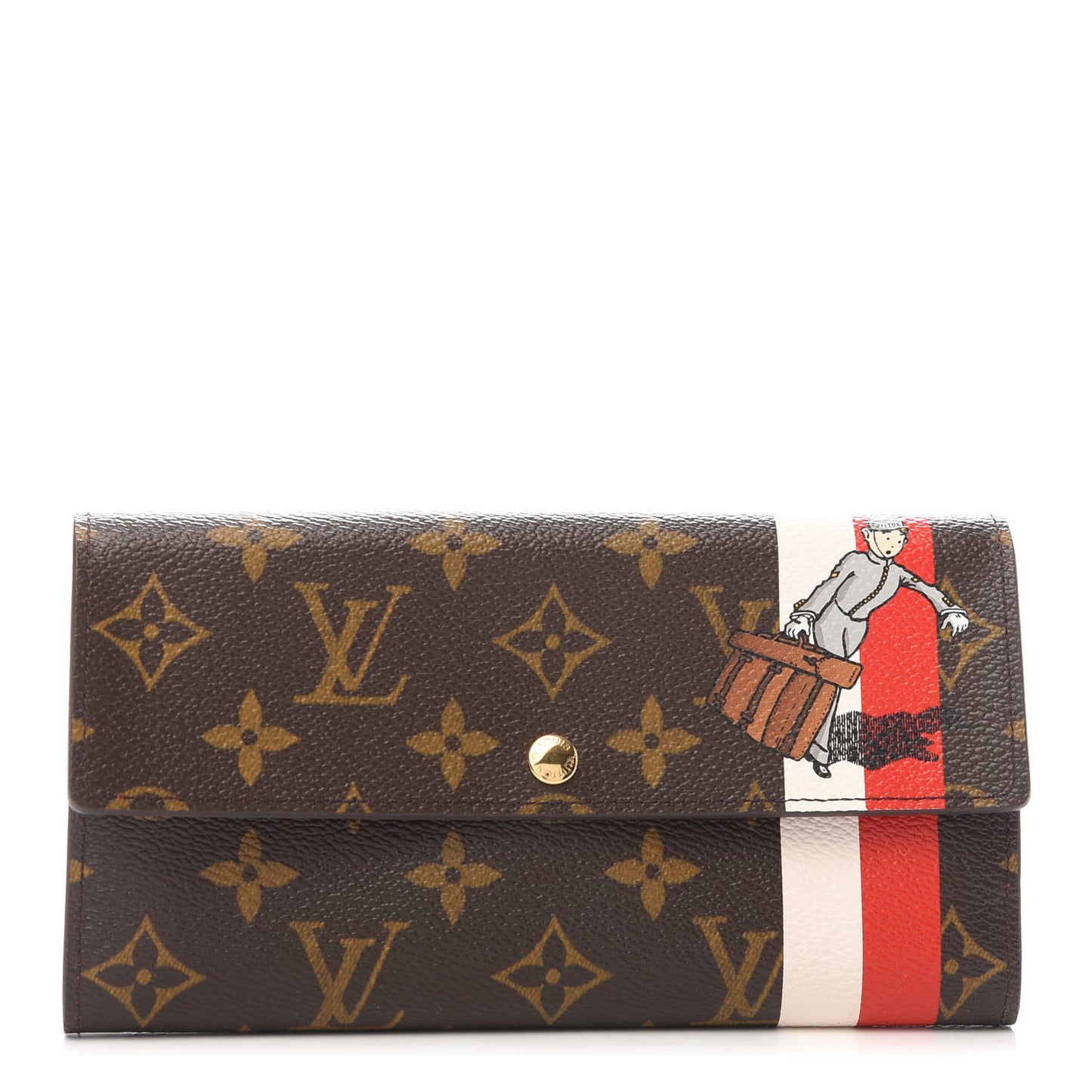 Monogram Groom Sarah Wallet