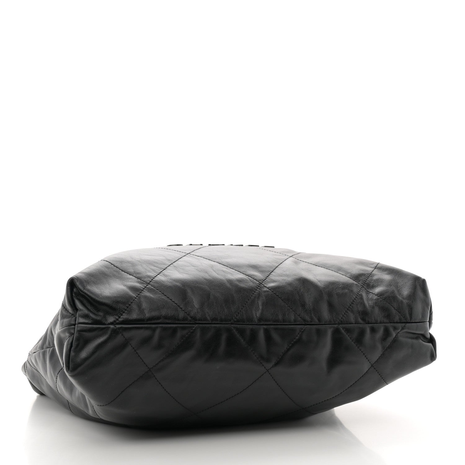 Chanel Shiny Calfskin Quilted Chanel 22 So Black 5 of 12