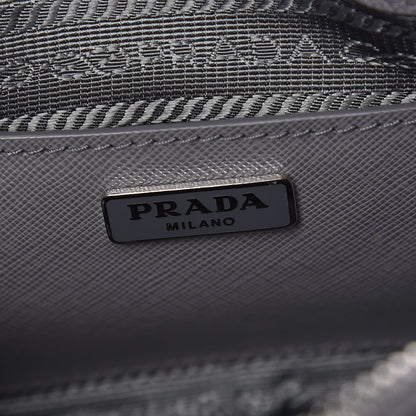 Prada Saffiano Lux Mini Promenade Tote Marmo 6 of 8