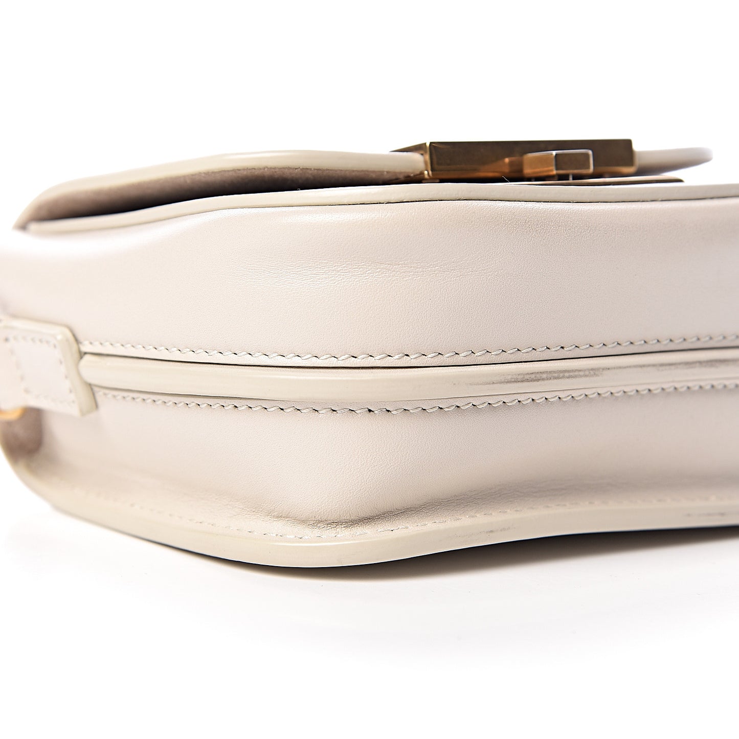 Smooth Calfskin Mini Betty Satchel Ivory