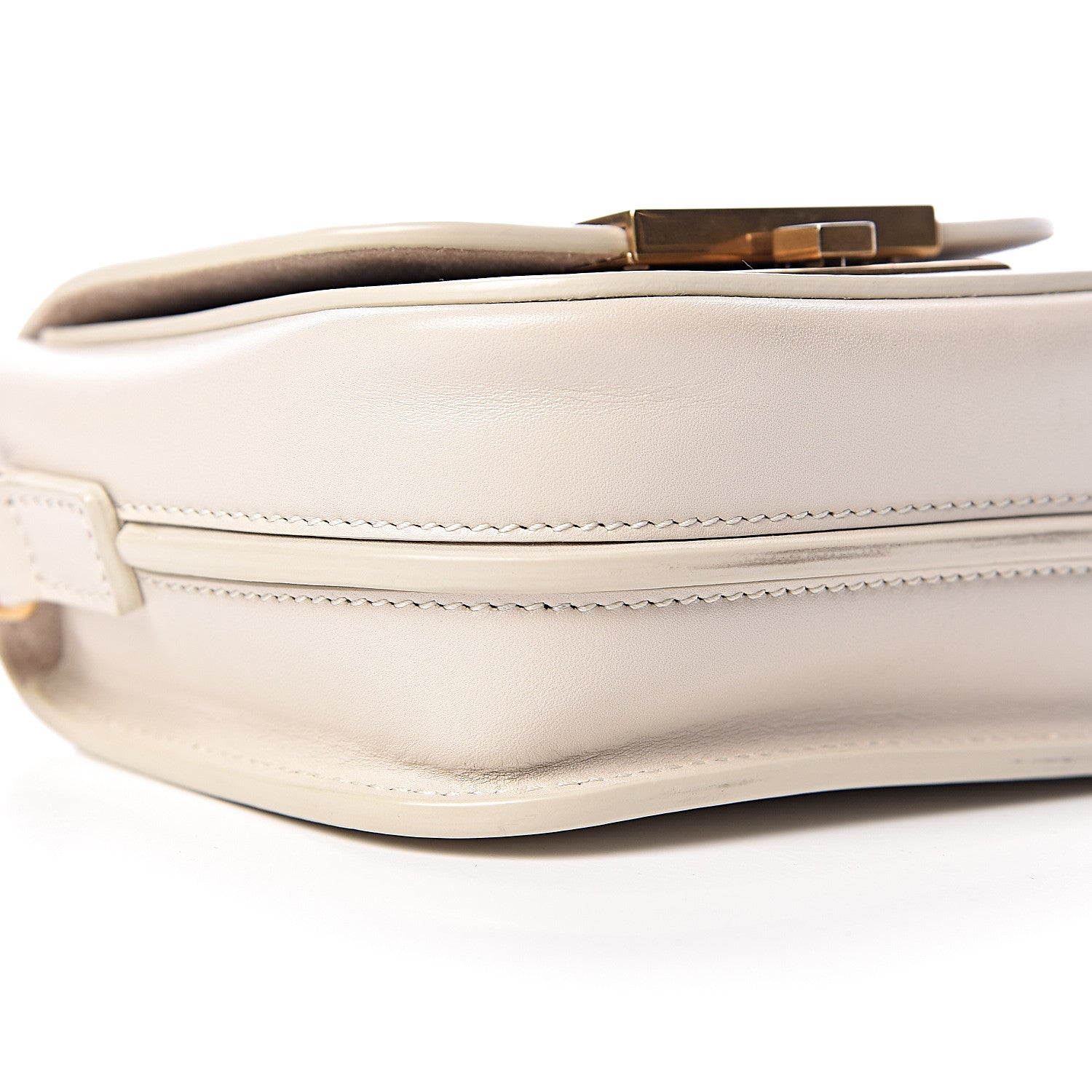 Saint Laurent Smooth Calfskin Mini Betty Satchel Ivory 7 of 9