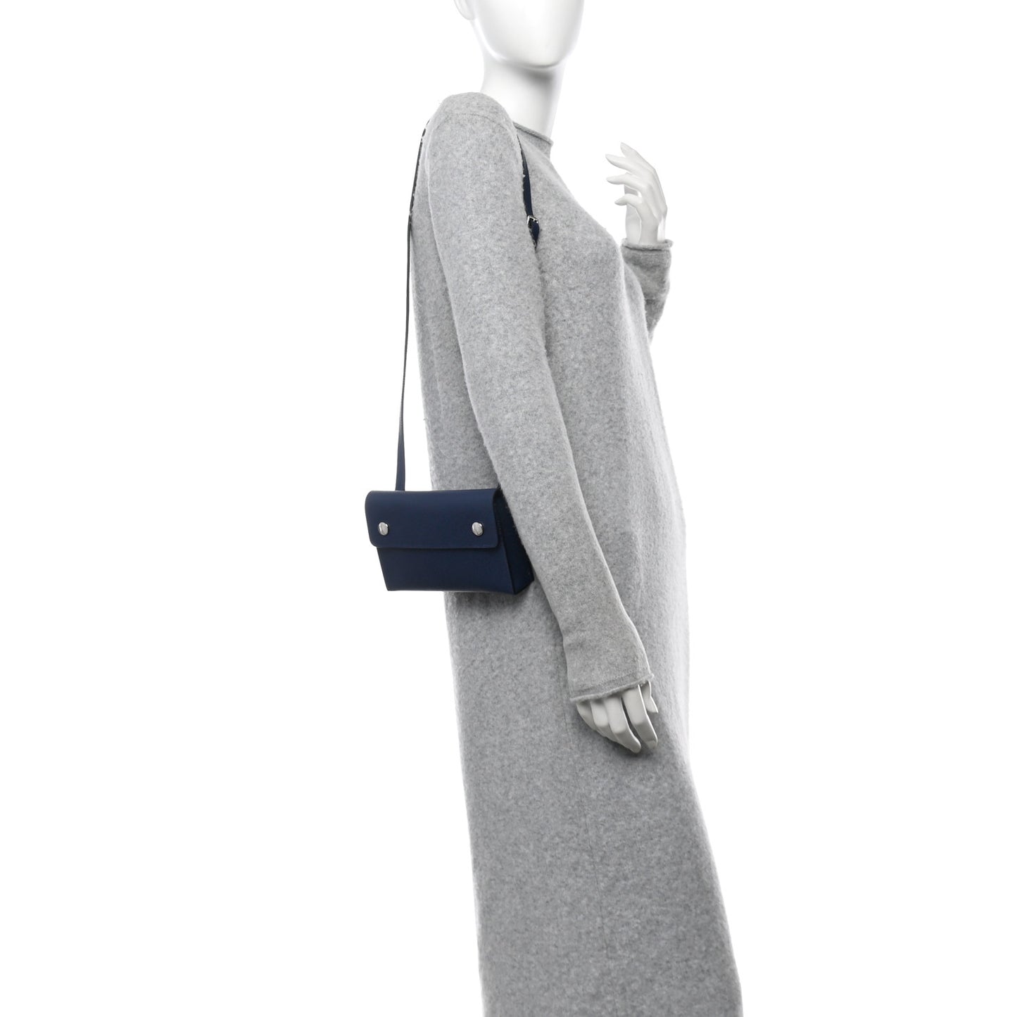 Epsom Hermesnap Wallet Bleu Navy