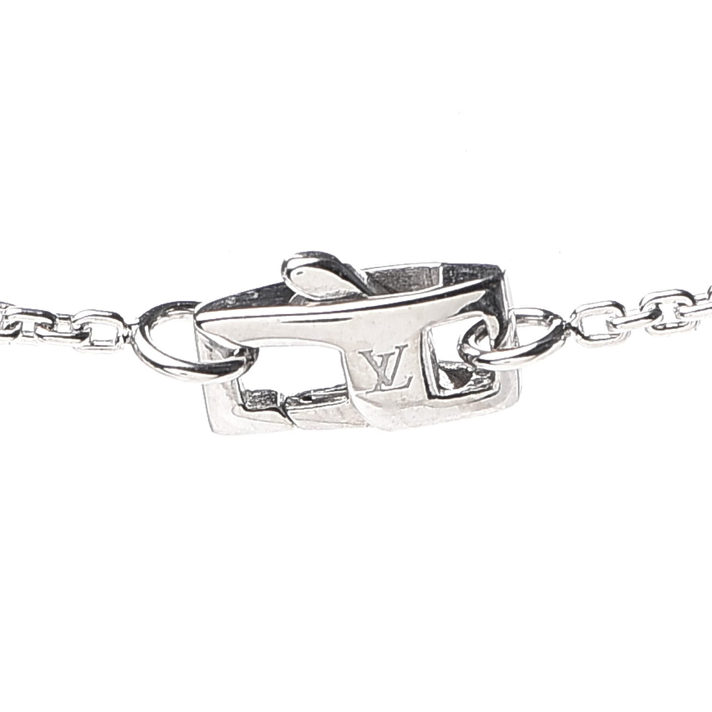 18K White Gold Diamond Idylle Blossom Pendant Necklace
