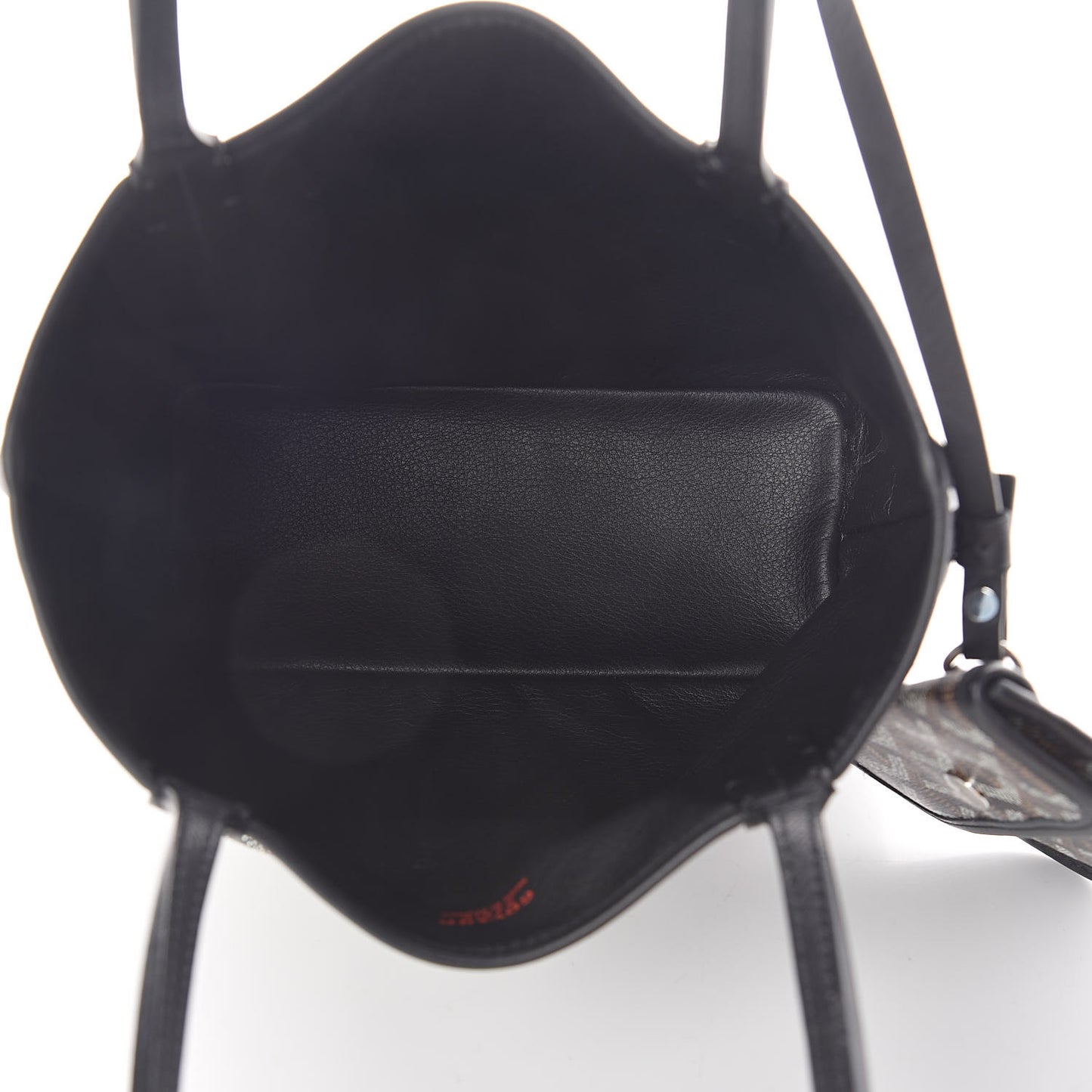Goyardine Reversible Mini Anjou Black