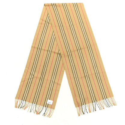 Burberry Cashmere Small Icon Stripe Scarf Archive Beige 2 of 3