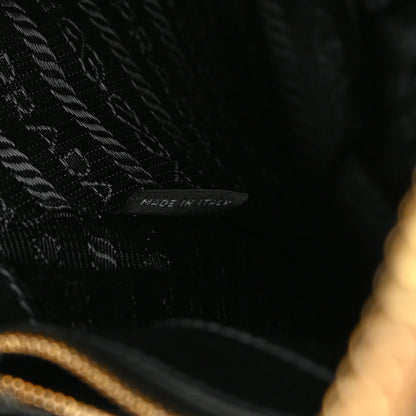 Prada Saffiano Lux Medium Promenade Tote Black 7 of 19