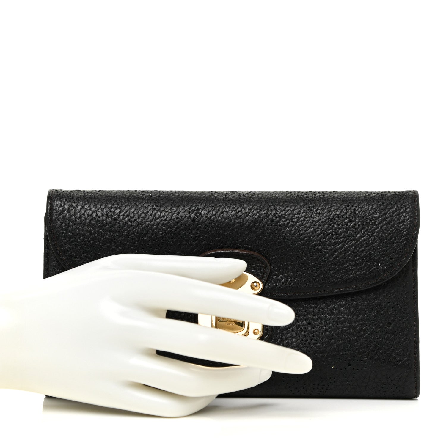 Louis Vuitton Mahina Amelia Wallet Black 2 of 17