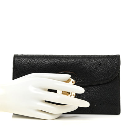 Louis Vuitton Mahina Amelia Wallet Black 2 of 17
