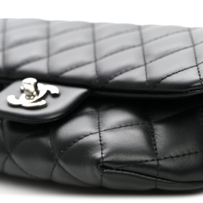 Chanel Calfskin Quilted CC Uniform Flap Belt Bag Black 9 of 9
