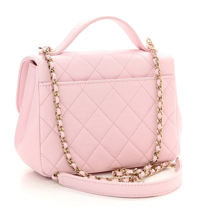 Chanel Caviar Quilted Small Business Affinity Flap Light Pink 3 of 11