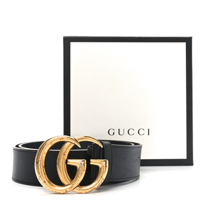 Gucci Calfskin Double G 40mm Belt 85 34 Black 5 of 6