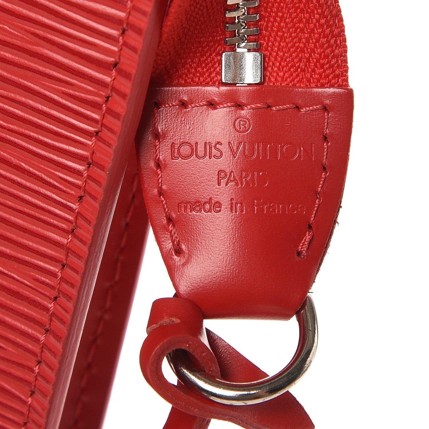 Louis Vuitton Epi Pochette Accessories 24 Rouge 6 of 7