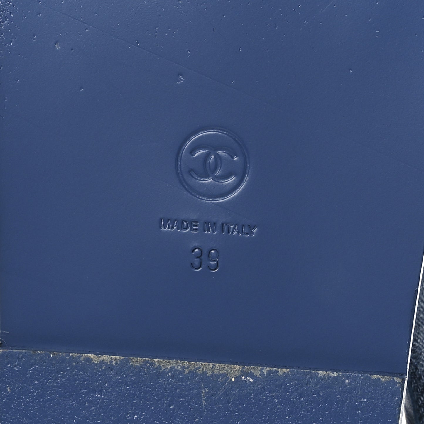 Denim CC Dad Sandals 39 Blue