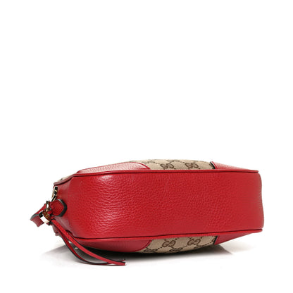 Gucci Monogram Mini Bree Messenger Bag Red 4 of 11