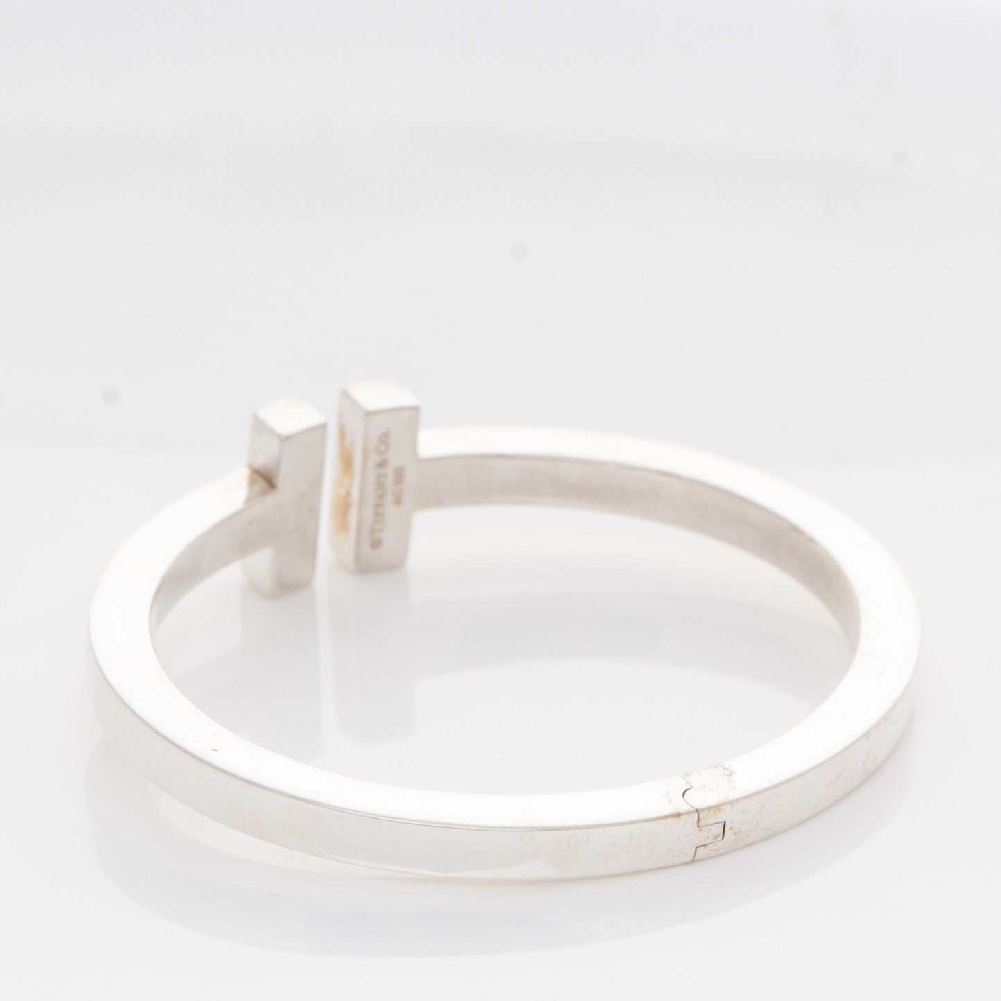 Sterling Silver T Square Bracelet