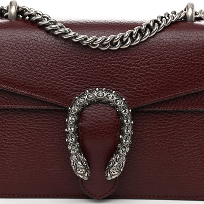 Gucci Dollar Calfskin Crystal Mini Dionysus Shoulder Bag Vintage Bordeaux 8 of 11