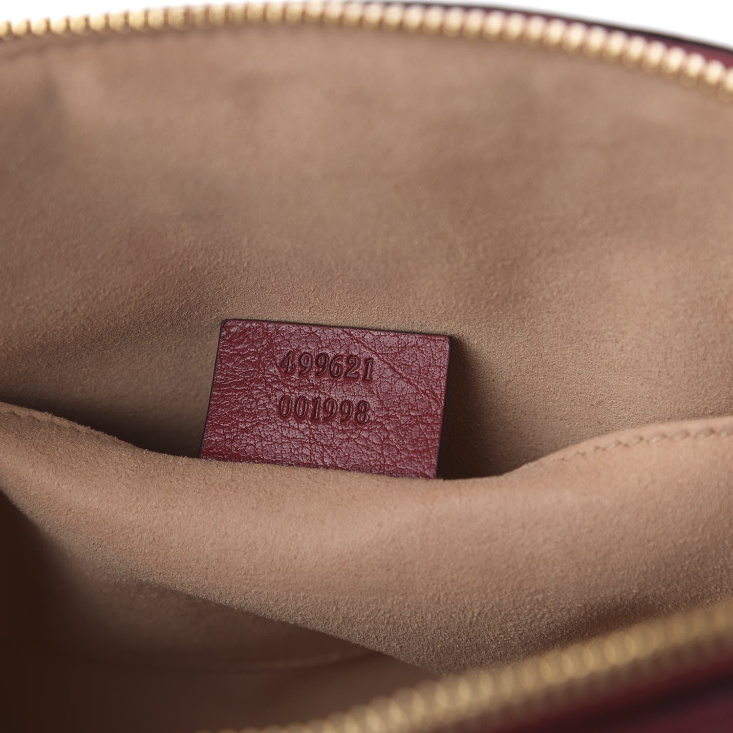 Gucci Suede Calfskin Web Small Ophidia Dome Shoulder Bag New Blue Romantic Cherry 8 of 9