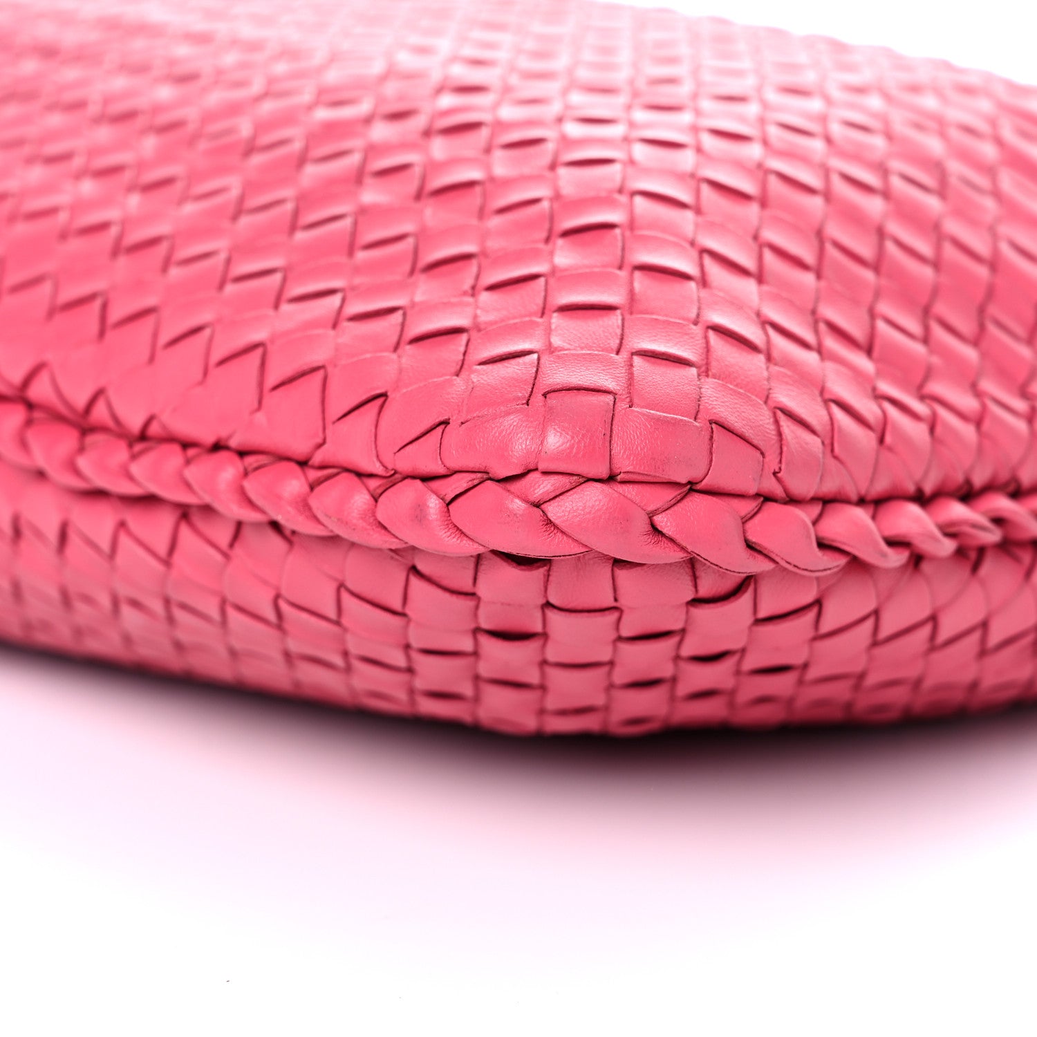 Bottega Veneta Nappa Intrecciato Large Veneta Hobo Rosa Shock 9 of 16