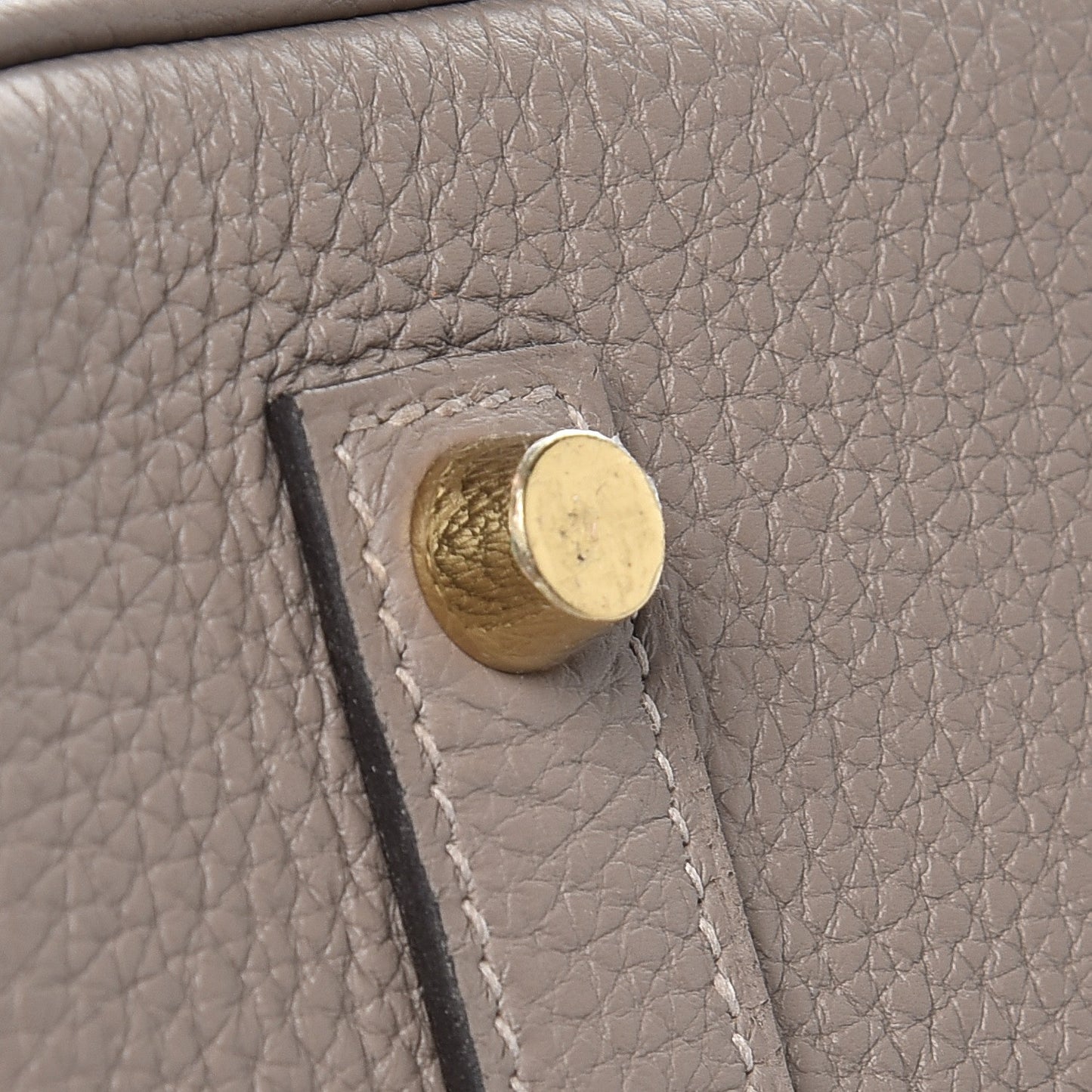 Togo Birkin 35 Gris Asphalte