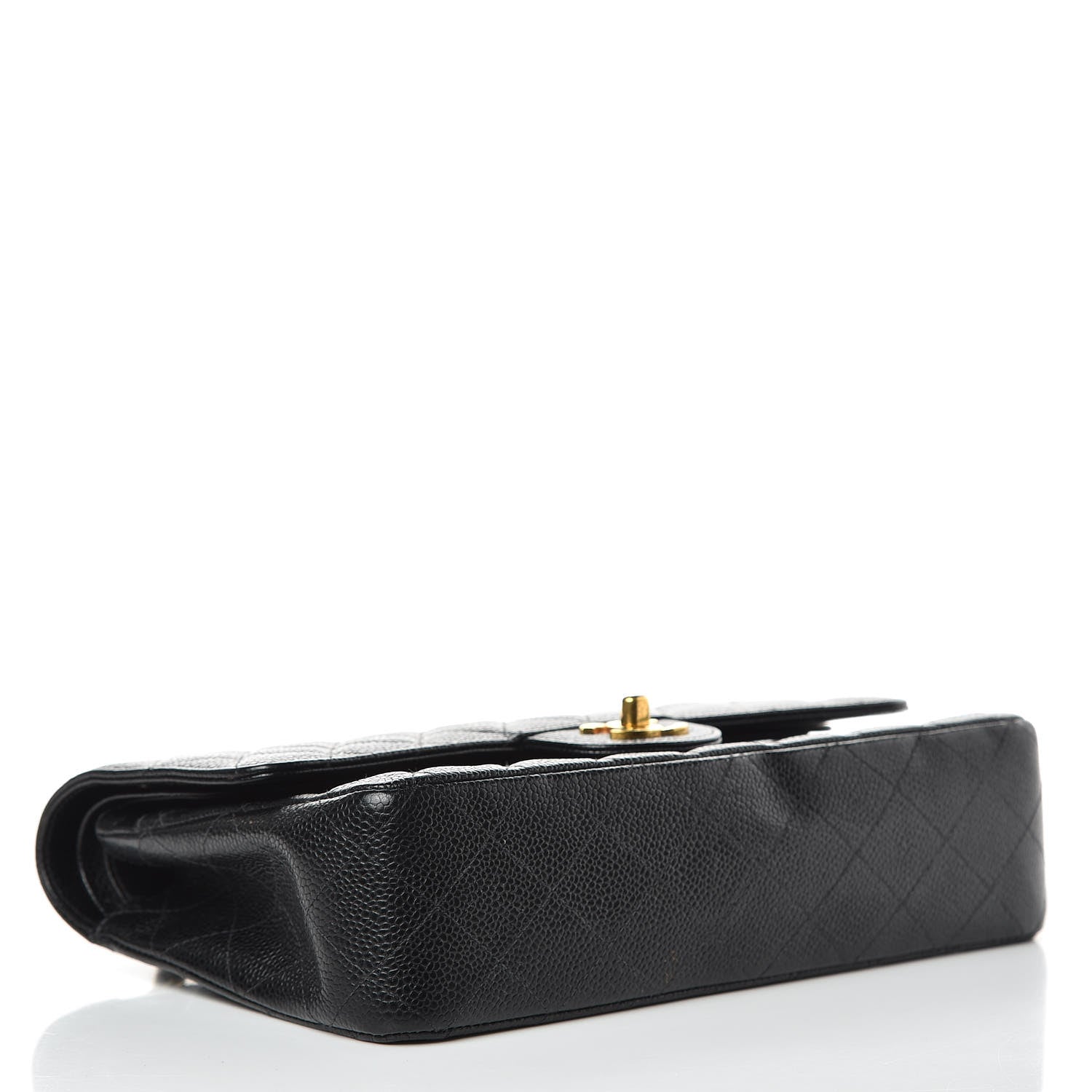 Chanel Caviar Quilted Medium Double Flap Black 4 of 15