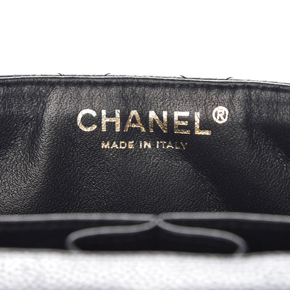 Chanel Caviar Quilted East West Flap Black 6 of 10