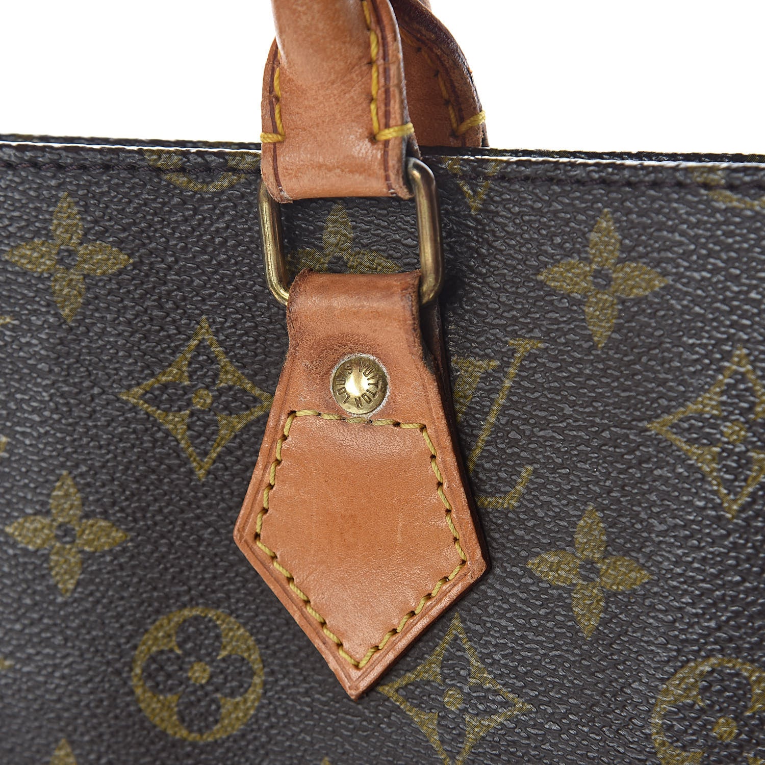 Louis Vuitton Monogram Sac Plat 14 of 17