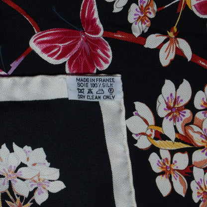 Hermes Silk Vol Amoureux des Azures Scarf 90 4 of 4