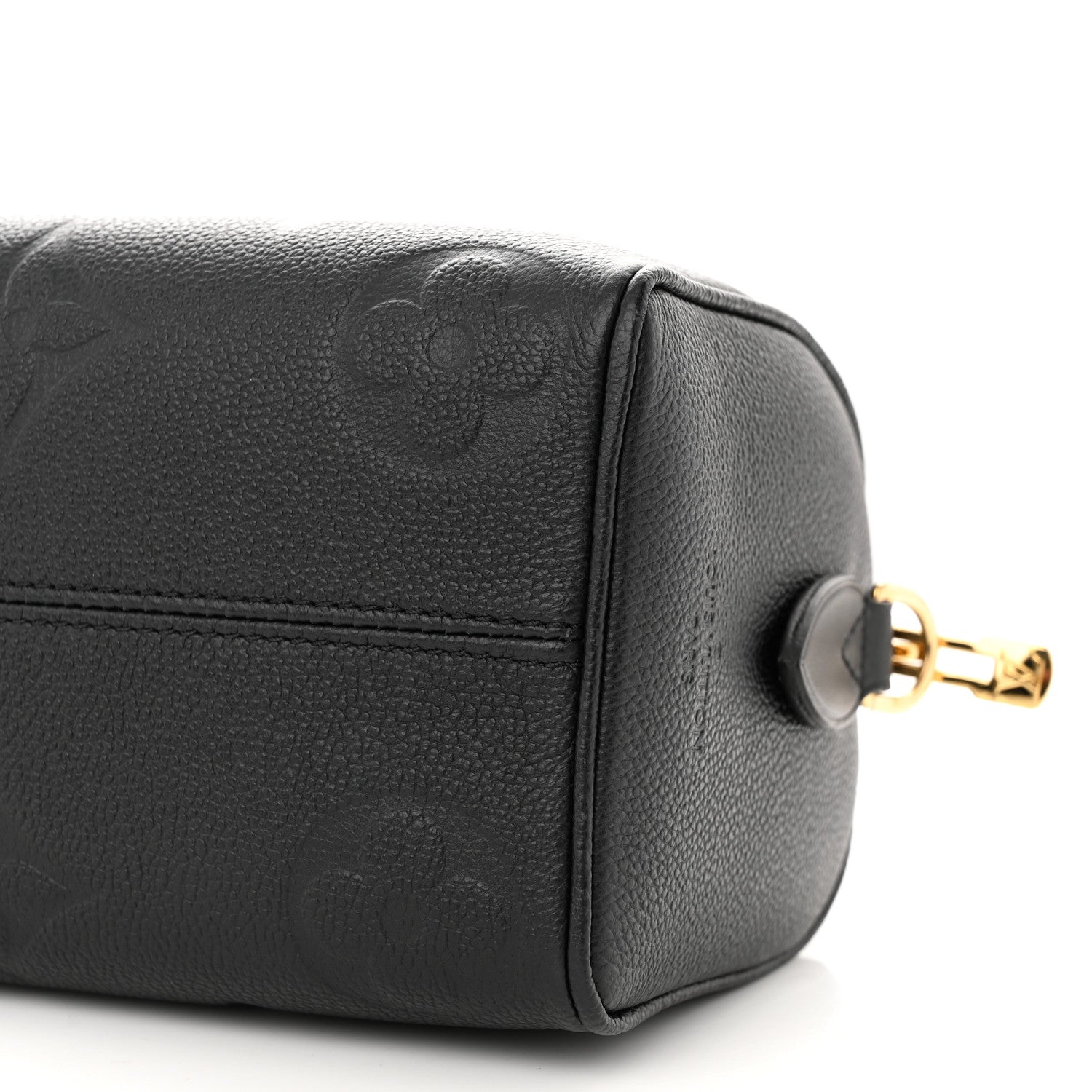 Louis Vuitton Empreinte Monogram Giant Speedy Bandouliere 20 Black 9 of 10