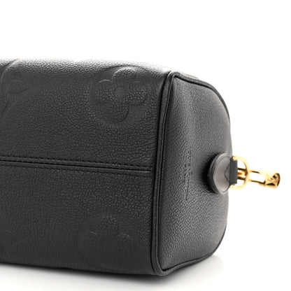 Louis Vuitton Empreinte Monogram Giant Speedy Bandouliere 20 Black 9 of 10