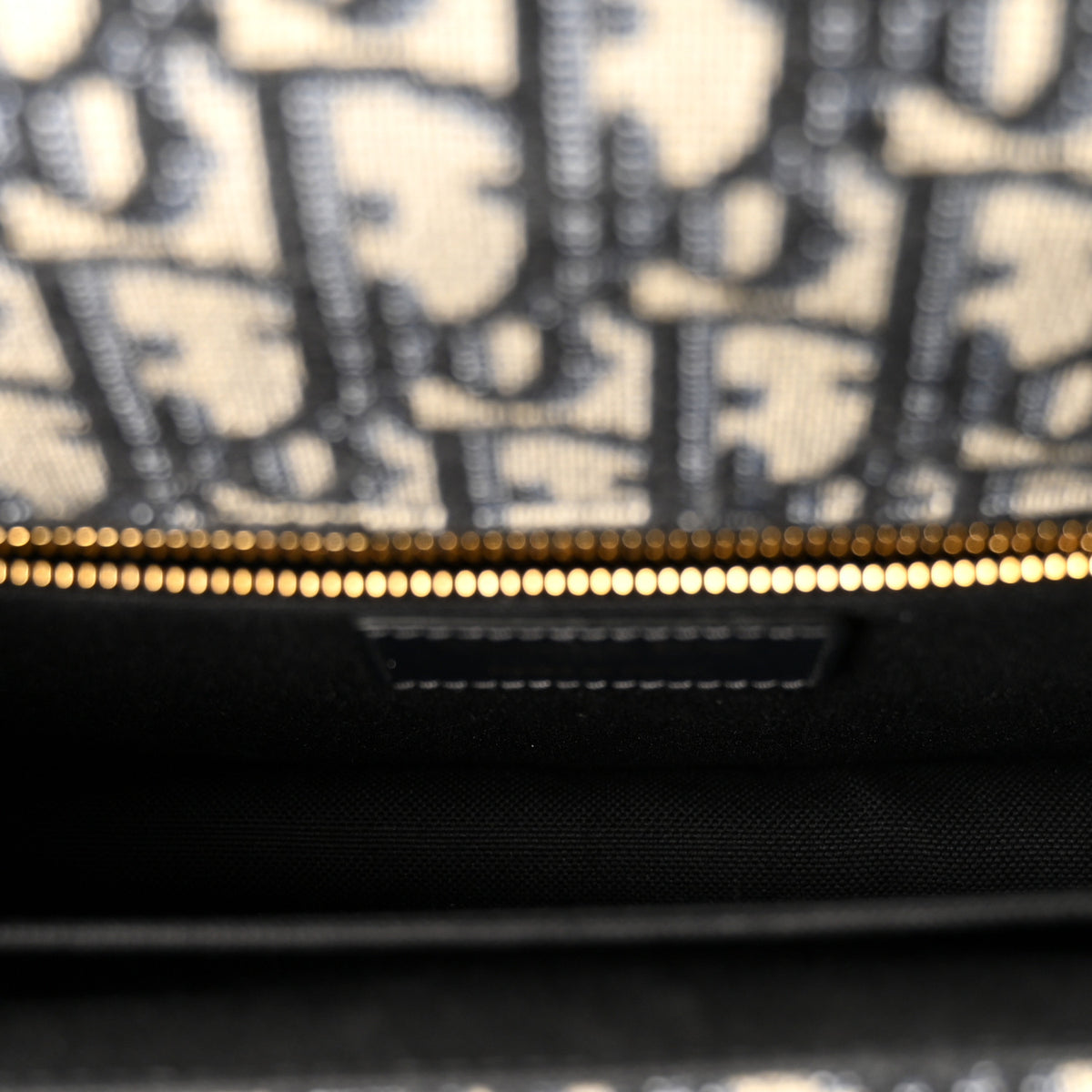 Christian Dior Oblique 30 Montaigne Flap Bag Blue 5 of 9