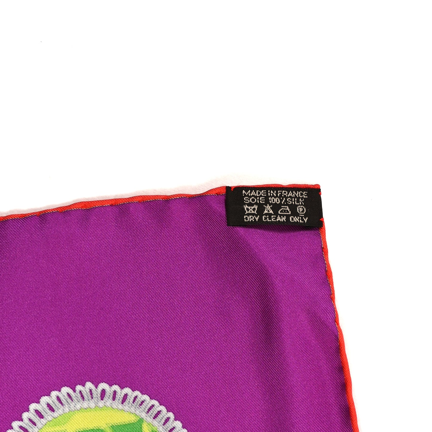 Silk Mexique Scarf 90 Fuchsia