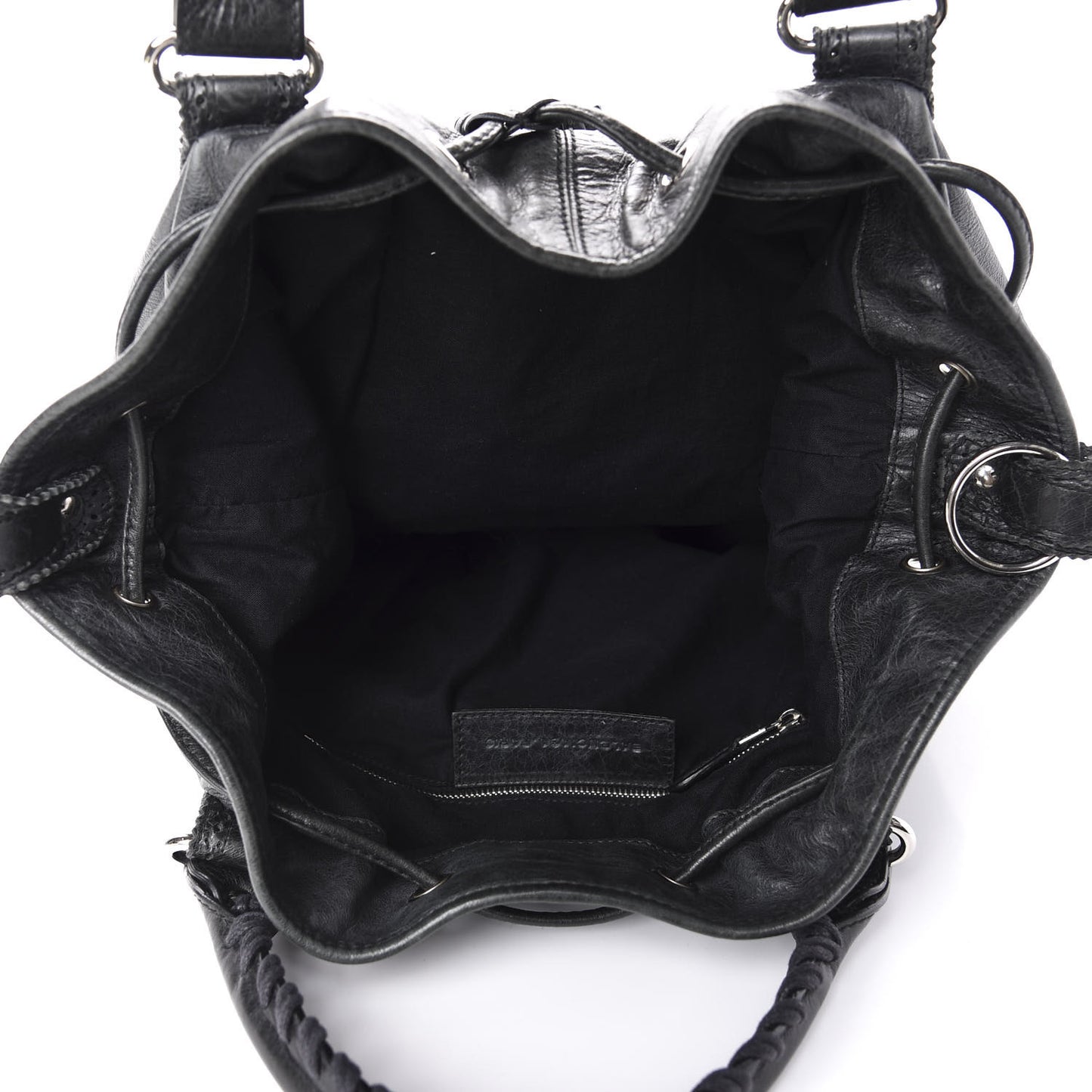 Agneau Giant Brogues Hardware Pompon Black
