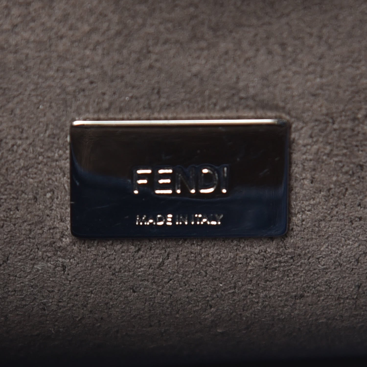 Fendi Shiny Nappa Micro Peekaboo Iconic Satchel Iris 7 of 13