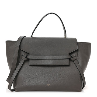 Celine Grained Calfskin Mini Belt Bag Grey 1 of 9
