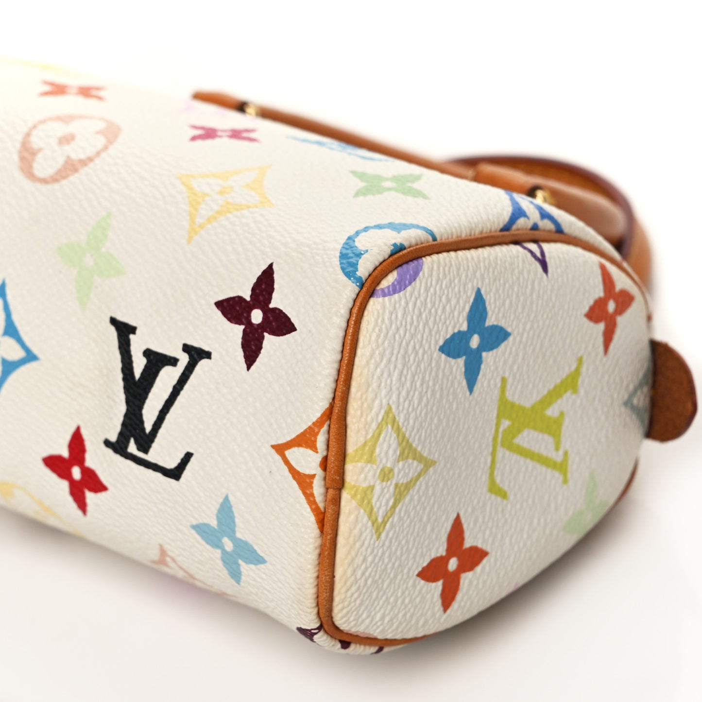 Monogram Multicolor Mini Sac HL Speedy White