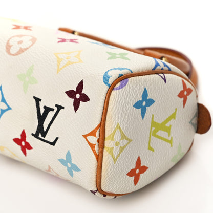 Louis Vuitton Monogram Multicolor Mini Sac HL Speedy White 8 of 11